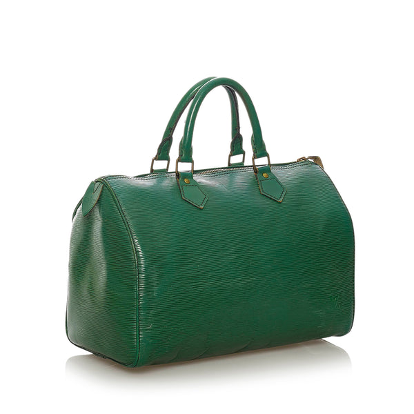 Louis Vuitton Epi Speedy Bag 30 Green