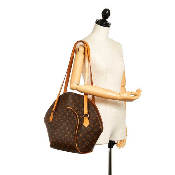 Louis Vuitton Monogram Ellipse Bag GM Brown