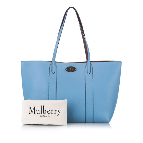 mulberry bayswater leather tote bag