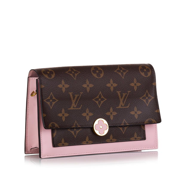 Louis Vuitton Monogram Flore Chain Wallet - Brown Shoulder Bags