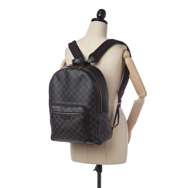 Louis Vuitton Josh Backpack Damier Graphite Black