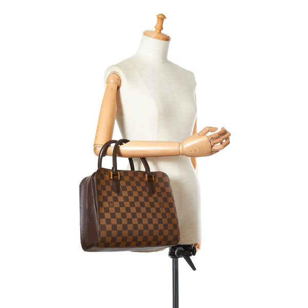 RvceShops Revival, Brown Louis Vuitton Damier Ebene Triana Handbag