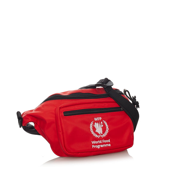 balenciaga fanny pack red