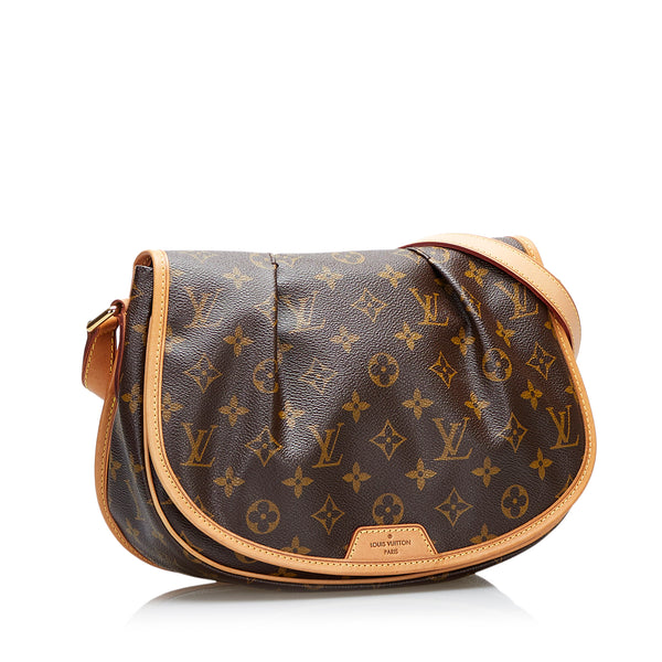 LOUIS VUITTON Menilmontant MM Monogram Canvas Crossbody Bag-US