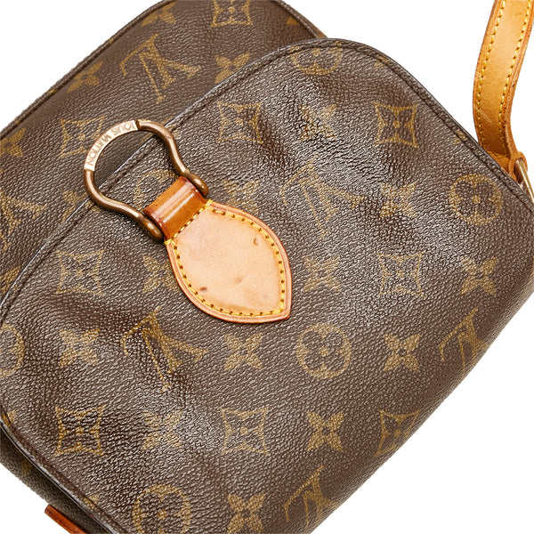 Saint cloud vintage cloth crossbody bag Louis Vuitton Brown in