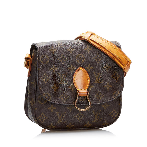 LOUIS VUITTON Monogram Canvas Saint Cloud PM Crossbody Bag