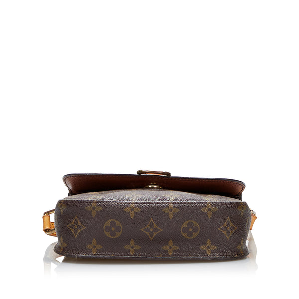 Brown Louis Vuitton Monogram Saint Cloud GM Crossbody Bag