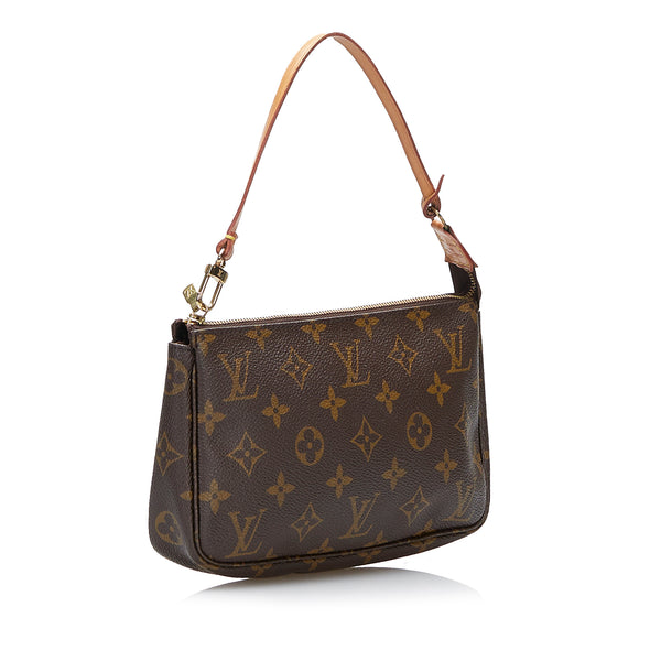 LOUIS VUITTON Pochette Accessoires Monogram Monogram Canvas