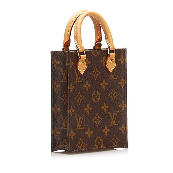 Louis Vuitton Monogram Denim Sac Plat Tote Auction