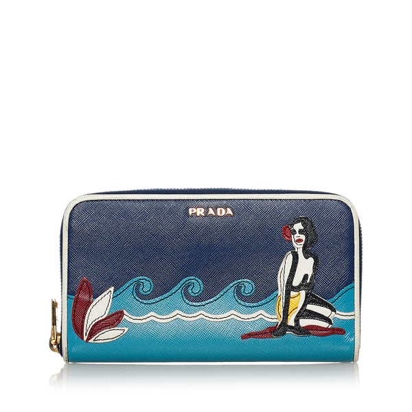 prada mermaid wallet