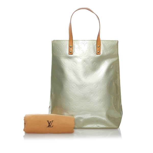 Green Louis Vuitton Vernis Alma MM Bag, RvceShops Revival