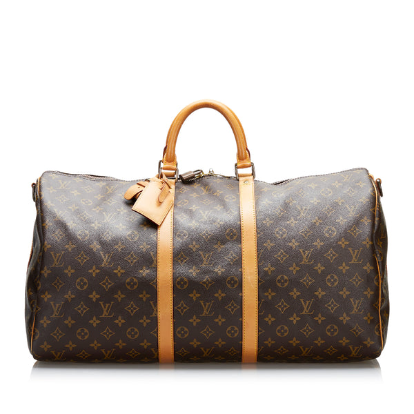 Louis Vuitton Travel Trunks & Bags Monogram Brown Silk Scarf