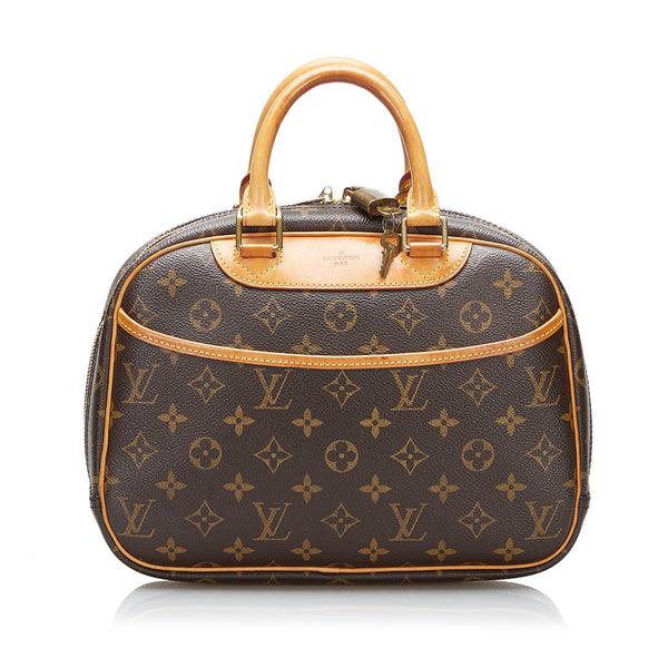 RvceShops Revival, LOUIS VUITTON Monogram Canvas Trouville Satchel Bag  Final Call