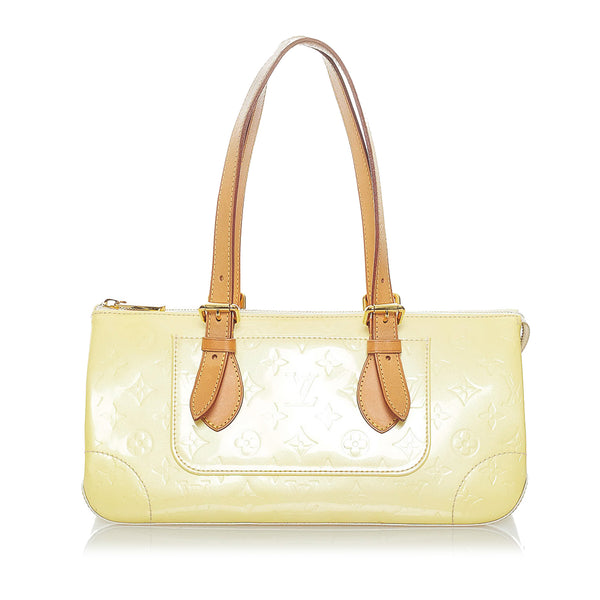 Shop for Louis Vuitton Off White Vernis Leather Sobe Clutch Bag - Shipped  from USA