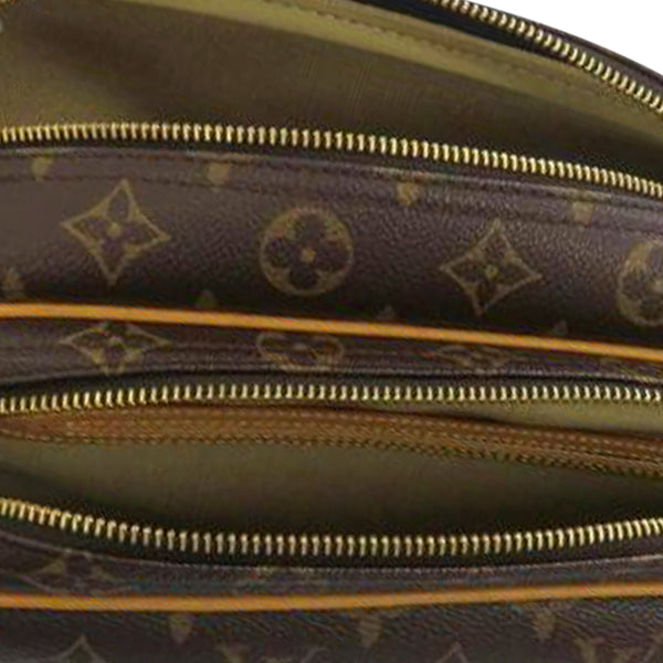 Pre-owned Louis Vuitton Wide Waist Monogram Lv Logo Belt ($140