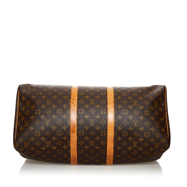 LOUIS VUITTON Saint Cloud NM MM Monogram Canvas Crossbody Bag Brown 