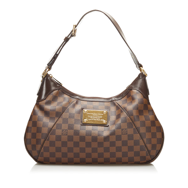 Louis Vuitton Maida Damier Ebene Hobo Shoulder Bag Noir