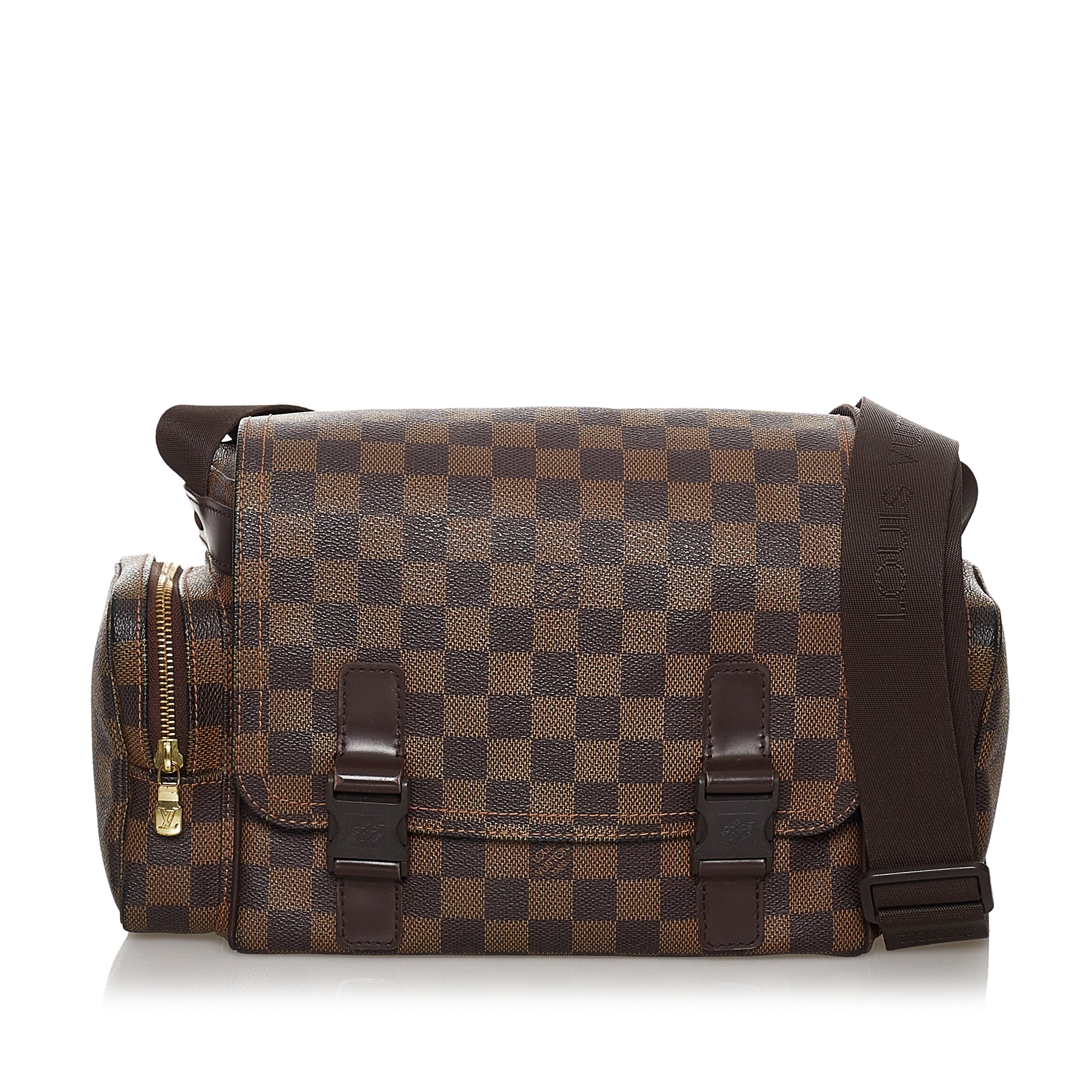 Shop authentic Louis Vuitton Damier Ebene Melville Waist Bag at