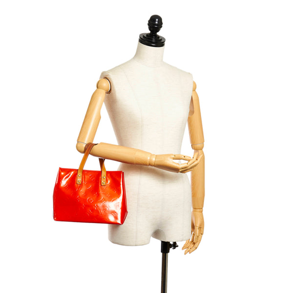 Louis Vuitton, Louis Vuitton Reade handbag, PM, executed in red Monogram  Vernis patent leather