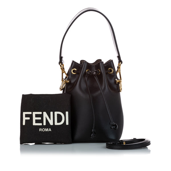 black fendi bucket bag