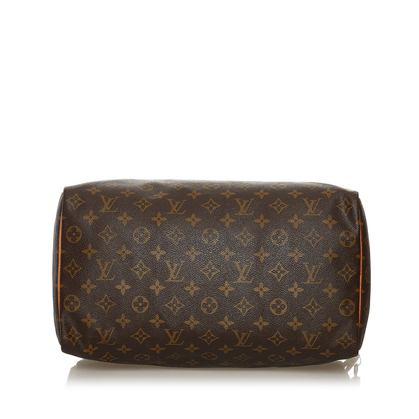 RvceShops Revival, borsa louis vuitton baggy in tela denim monogram blu e  pelle naturale