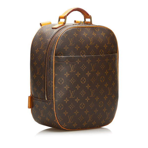 LOUIS VUITTON Ellipse Sac A Dos Monogram Canvas Backpack Bag Brown