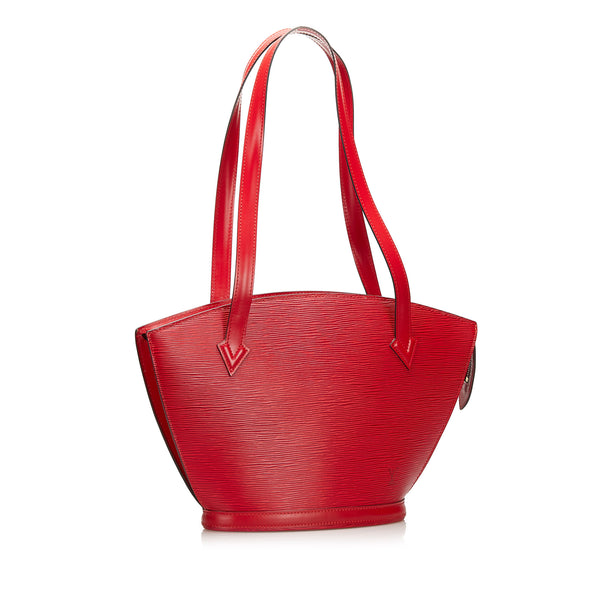 RvceShops Revival, Red Louis Vuitton Epi Petit Noe Bag