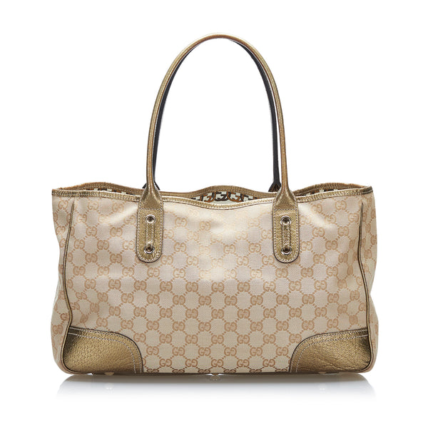 Brown Gucci monogram GG Canvas Princy Shoulder Bag, RvceShops Revival