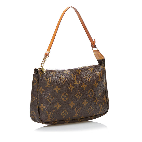 Louis Vuitton Authenticated Pochette Accessoire Clutch Bag