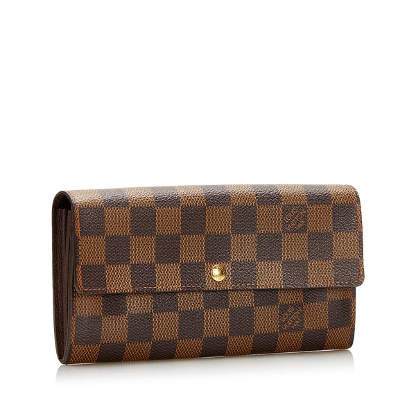 Emilie Wallet Damier Ebene Canvas - Wallets and Small Leather Goods