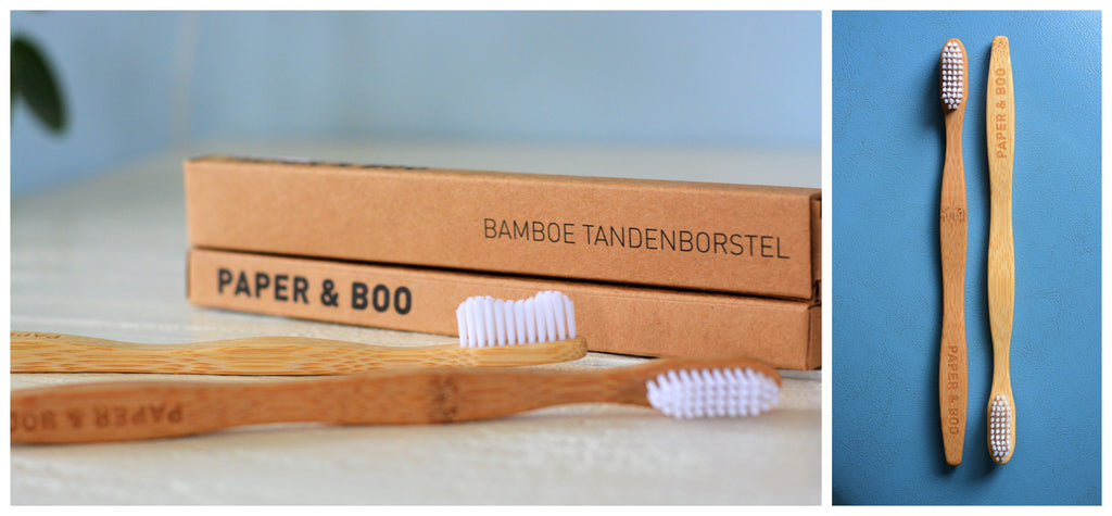 paper&boo-natuurlijk-biologisch-duurzaam-vegan-vegetarisch-tandenborstel-bamboe-plastic-verminderen-100%biologischafbreekbaar-groenafval