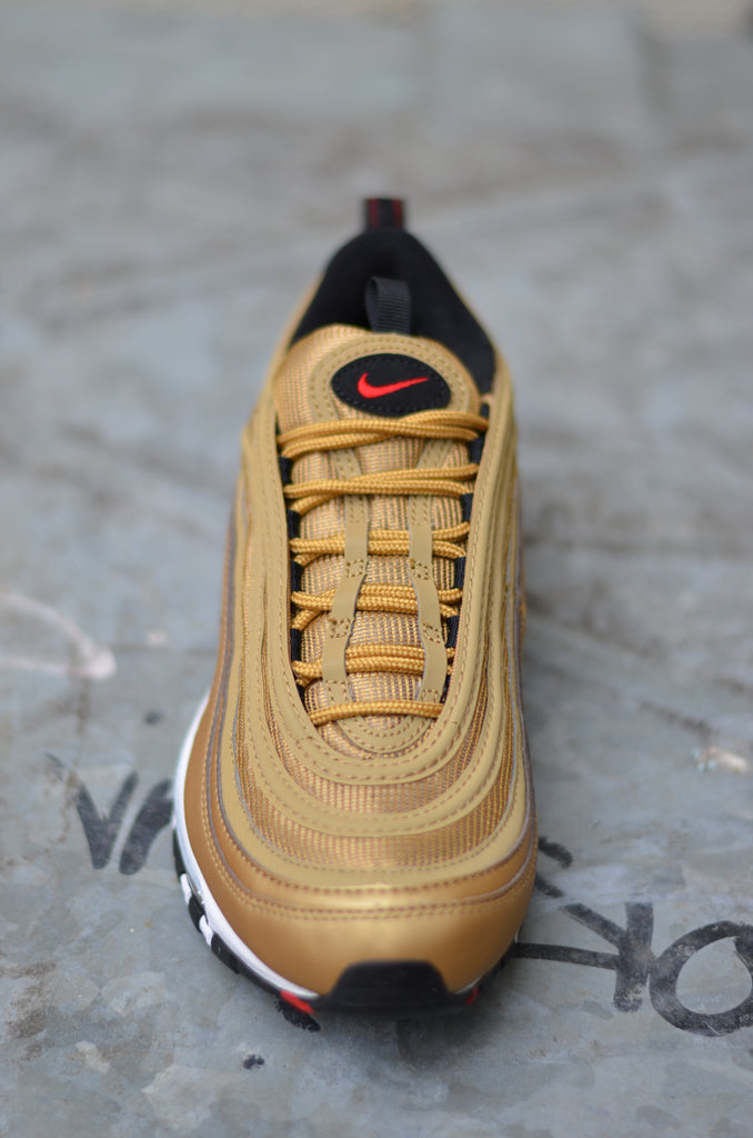 Nike Women's Air Max 97 OG QS ( Metallic Gold ) 885691-700