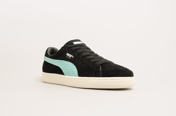 puma suede diamond black