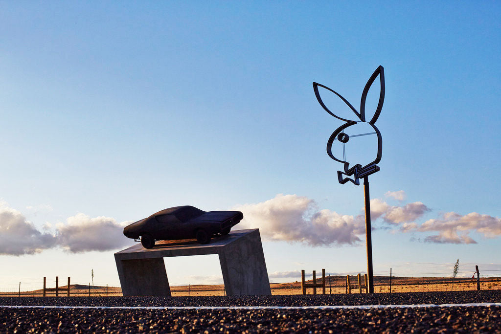 Playboy Neon Bunny. Marfa, TX