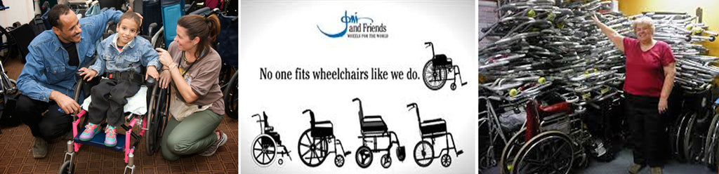 No one fits wheelchairs like Wheels for the World.