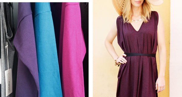 New colors: deep purple, teal blue and magenta.