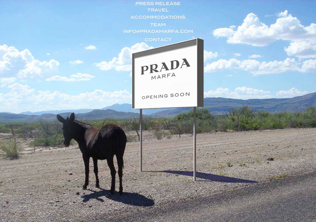 Sign Coming Soon: Prada Marfa, TX