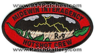 Midewin Interagency HotShot Crew Region 9 Wildland Fire Forest Patch Illinois IL