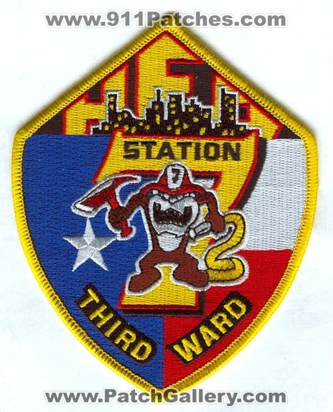 Houston Station 12 TX Fire Dept Patch Texas 