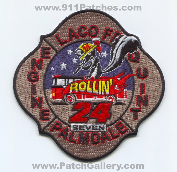 Los Angeles County CA Fire Dept Patch California 