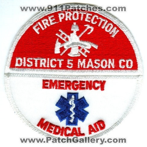 emergency medical ems mason aid patch district washington fire county services wa