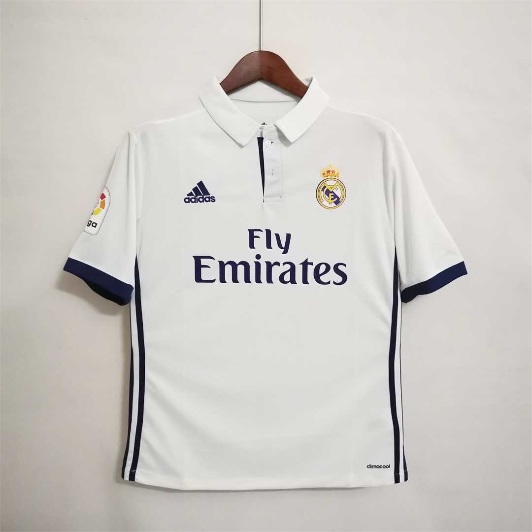 metalen kunst oogst 16/17 Real Madrid Home kit – BATFAMILYSHOP