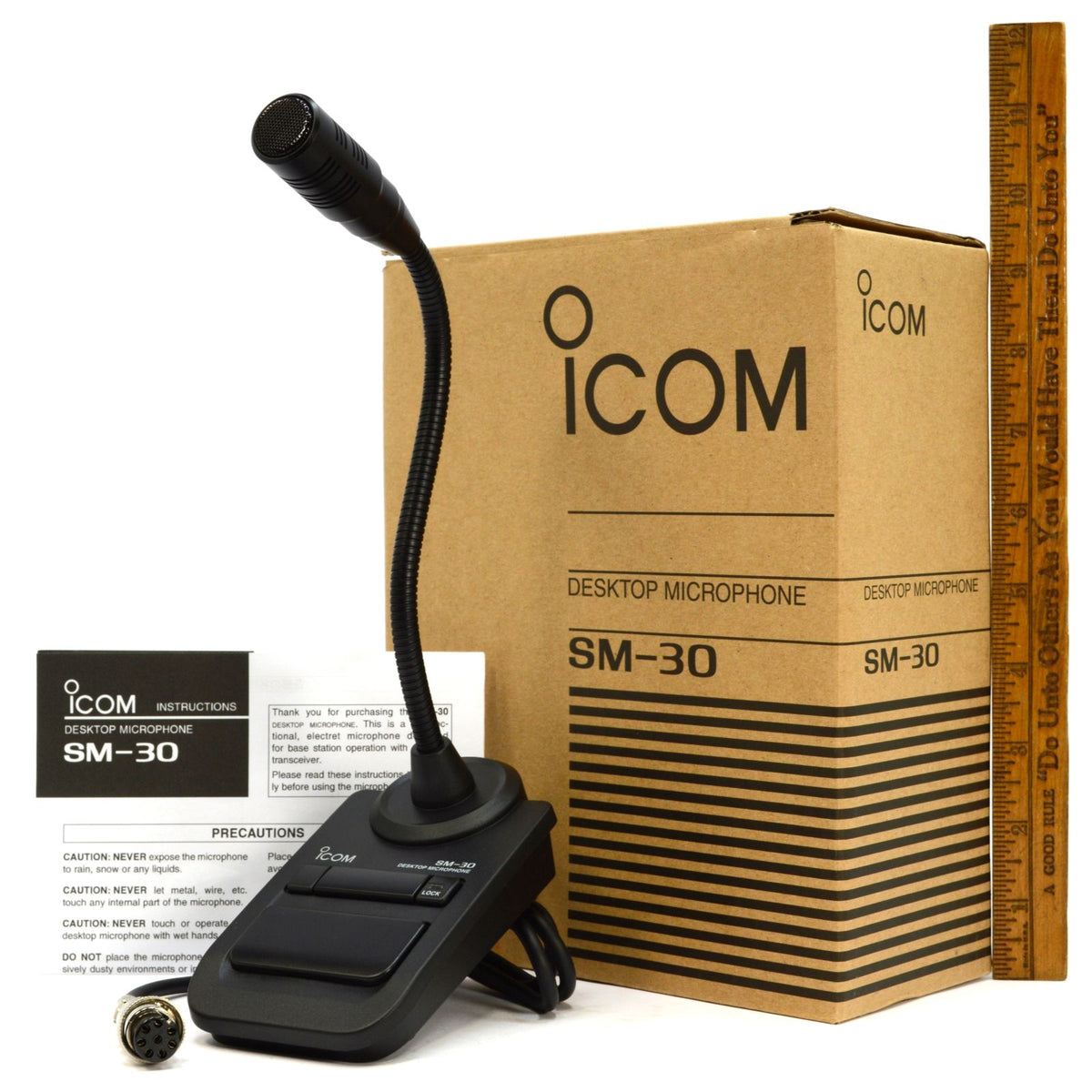 SM-30 アイコム ICOM スタンドマイクロホン SM30 - アマチュア無線