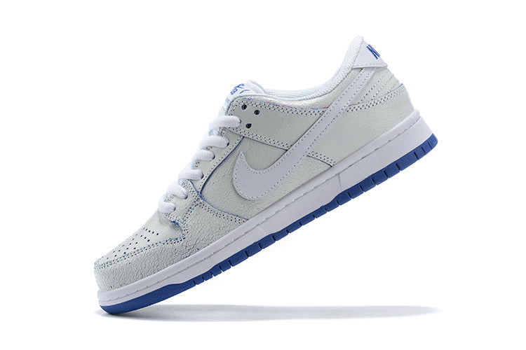 nike dunk low premium white game royal