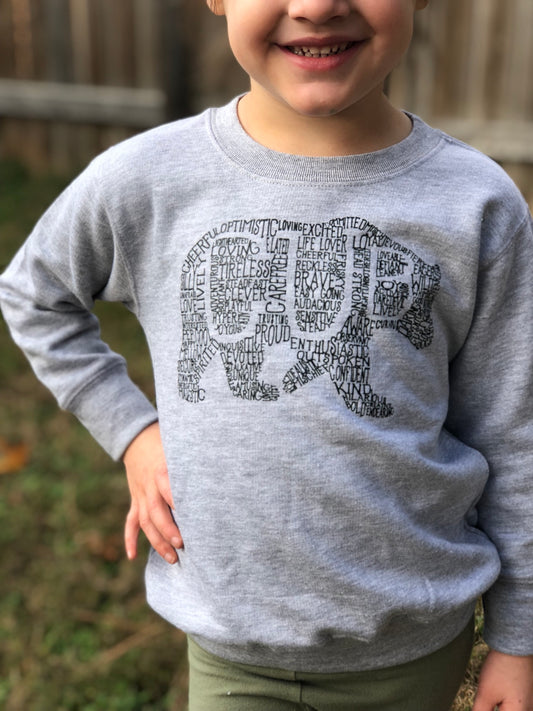 What's In A... - KIDS CUSTOMIZABLE DESIGN - Fleece Sweatshirt