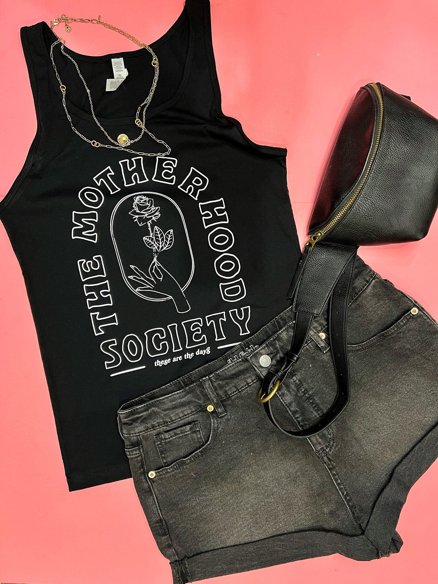 MOTHERHOOD SOCIETY - Black Tank