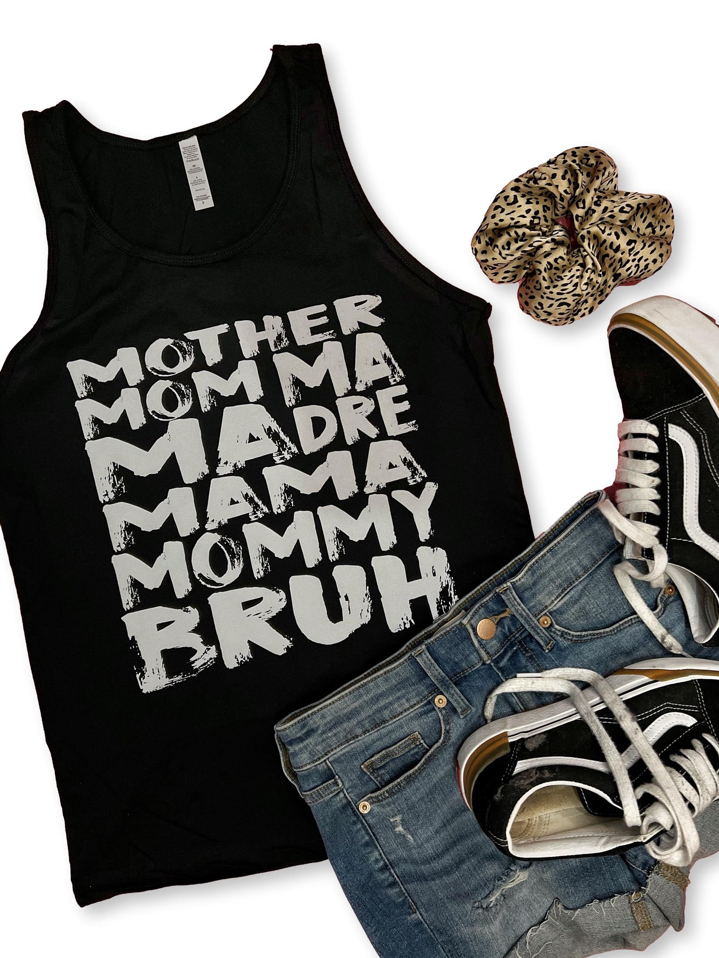 MA MAMA BRUH - Black Tank