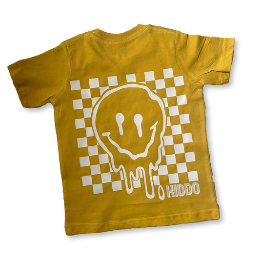 Checkered KIDDO - mustard