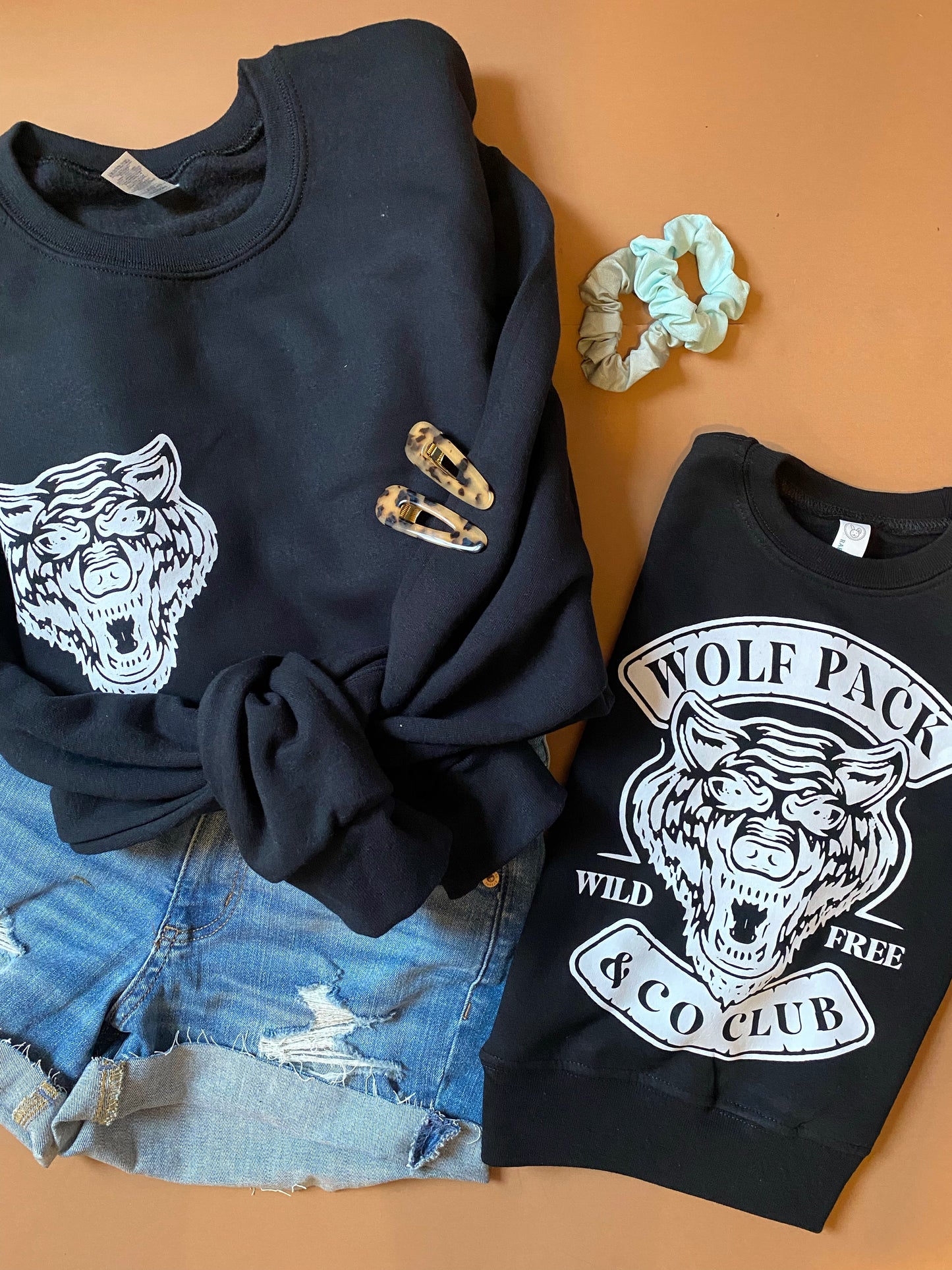 Wolf Pack Club - Adult + Kids (sweatshirts)