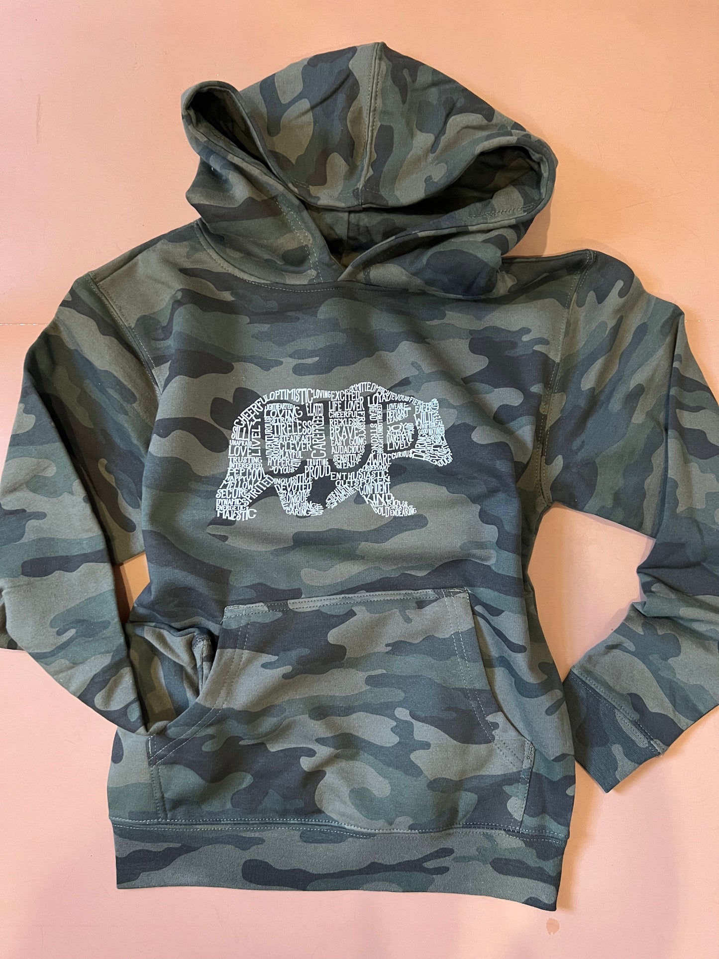 What's in a Cub Bear - Camo Hoodie